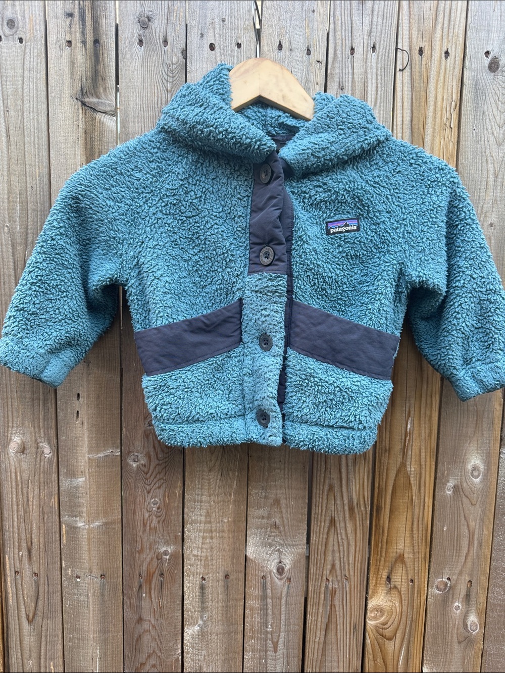 Patagonia fleece Hooded Kids Jacket